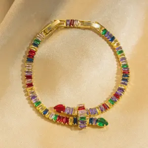 Colorful Crystals Bracelet