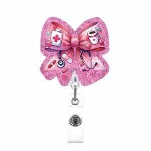 Medical pink bow