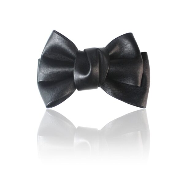 Wholesale Leather bow hair accessories hairpin girls' hairpin