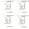Wholesale Copper 18K Gold Plated Simple Style Classic Style Inlay Letter Letter Shell Zircon Pendant Necklace