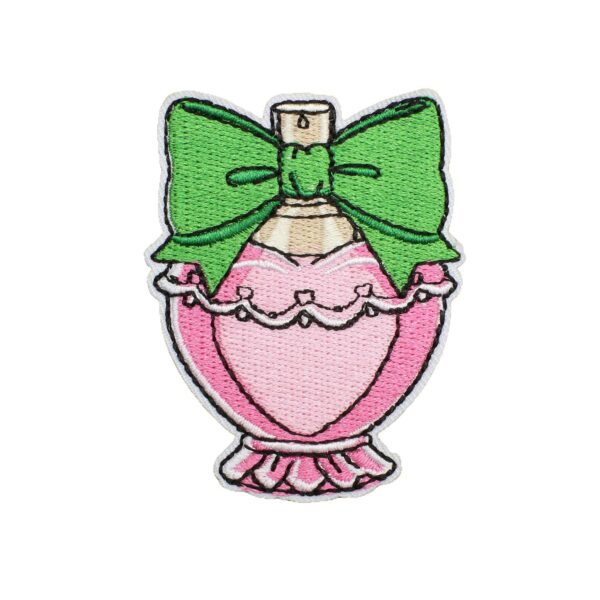 Wholesale Cartoon perfume bottle embroidery cloth stickers clothes decoration patch female wizard computer embroidery chapter magic wand ironing