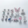 Wholesale 1 Piece Ear Cartilage Rings & Studs IG Style Vintage Style Simple Style Heart Shape Flower Butterfly 316L Stainless Steel Copper Waterproof Non Tarnish Surgical Steel Zircon Ear Cartilage Rings & Studs