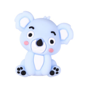 Sitting 3d blue koala