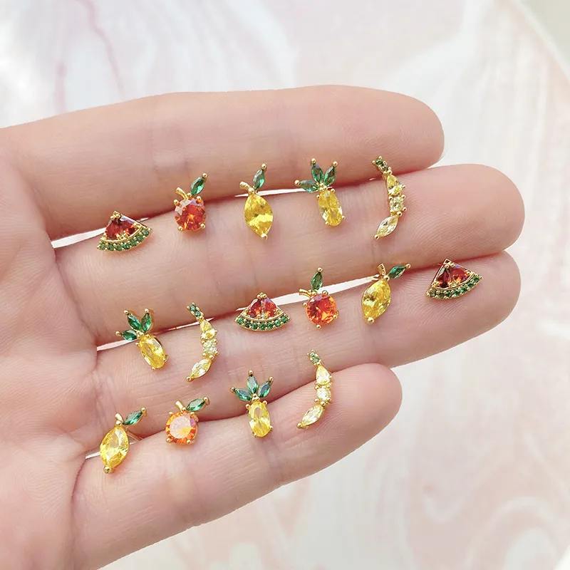 Wholesale Ft Copper Simple Style Earrings