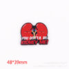 Wholesale cartoon organ medical love bag jewelry acrylic pin