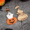 Wholesale Cross-Border Amazon Best-Selling Halloween Earrings Pumpkin Ghost Pendant Earrings Gothic Tassel Women's Earrings