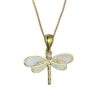 Wholesale Yansheng cross-border source wish New ins cold style gold dragonfly Aobao necklace women's simple fashion necklace