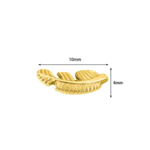 Leaves Golden / 1.2x10mm M0.9