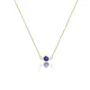 Wholesale Fashion Devil's Eye Titanium Steel Gold Plated Pendant Necklace 1 Piece