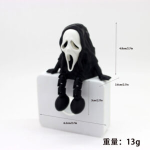 Screaming black ghost