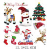Wholesale Christmas Cartoon Heat Transfer Patterns