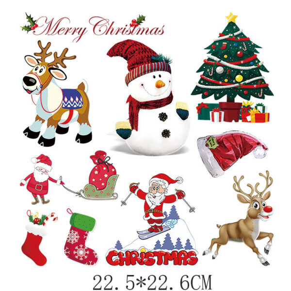 Wholesale Christmas Cartoon Heat Transfer Patterns