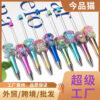 Wholesale beaded pen cartoon cat claw ball-point pen