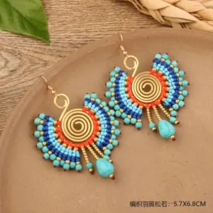 D3-Fan-Shaped Turquoise [Blue]