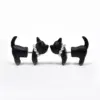 Cute Cat Alloy Plating Artificial Pearls Ear Studs 1 Piece