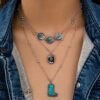 Wholesale Western style turquoise necklace