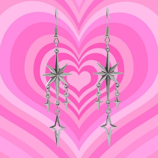 Wholesale Original cross-border foreign trade Europe and the United States Gothic new personalized innovative alloy earrings factory direct sales