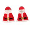 Wholesale European and American Christmas Earrings Creative Cartoon Santa Claus Clothes Snowman Personality Exaggerated Earrings Ear Jewelry Women