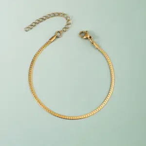 2mm Flat Golden Dragon / Gold
