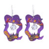 Wholesale New Halloween Wooden Earrings Ghost Pumpkin Castle Fun Holiday Earrings Europe and America Cross Border Amazon Earrings