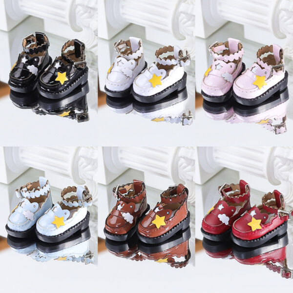 Wholesale accessories 12 points body baby shoes cloud star princess shoes