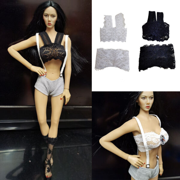 oly-a3b74cee742547e573a9a731edf159ea Wholesale Height 30cm toy doll underwear rubber-coated pajamas lace