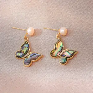 E0012 Butterfly Earrings