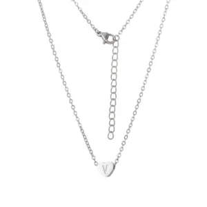 Steel Heart Necklace / V