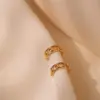 Wholesale 1 Pair Elegant Butterfly Plating Inlay Copper Zircon 18k Gold Plated Ear Cuffs