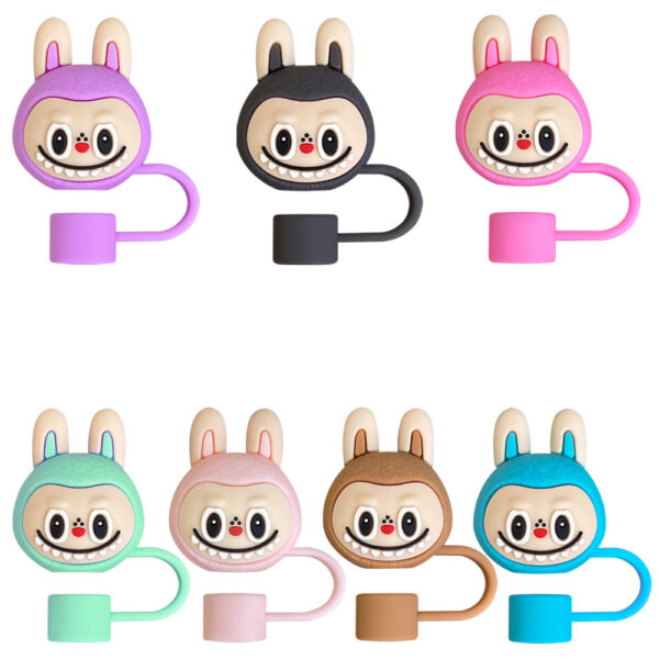 Wholesale 10mm straw cap 7 pull cloth series for Stanley water cup cross-border explosions dustproof straw plug