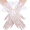 Wholesale Full-finger fishnet lace gloves