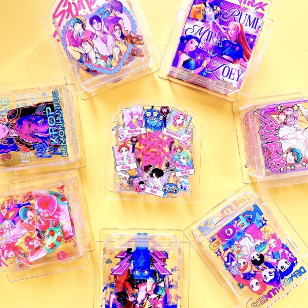Wholesale Acrylic Pen Holder/Pen Case/Stationery Storage 10cm