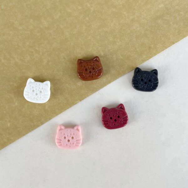 Wholesale Cat head K cat loose beads string Charms