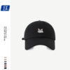 oly-a423dbc71e08e00983c418f0c7d044e4 Wholesale Academy Style Sweet Cute Kitten Embroidered Baseball Cap Women's Spring and Summer Korean Style Fashionable Small Fresh Soft Top Cap