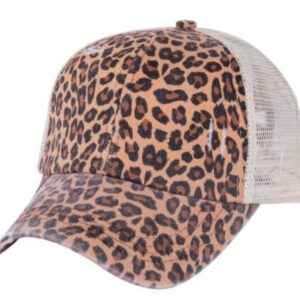 Leopard print-brown