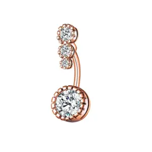 Rose Gold Four Diamonds