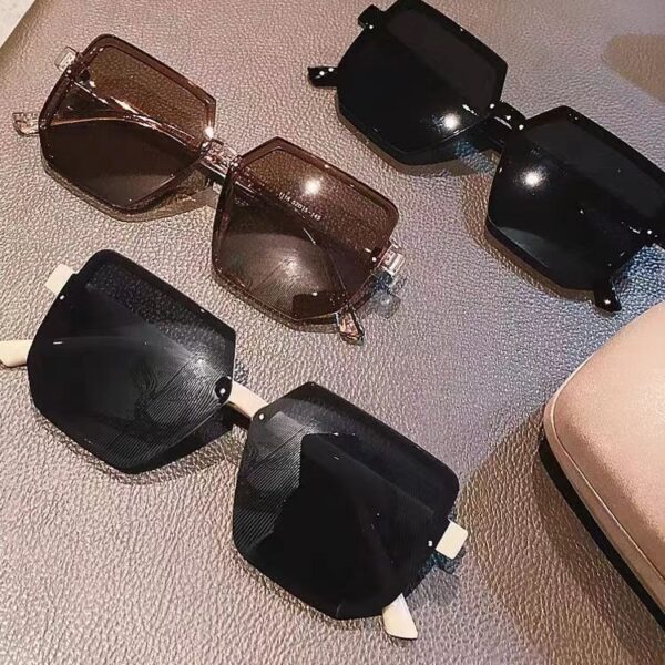 Wholesale New Retro Sunglasses, Sun Protection, Women's High-End Sunglasses, Cross-Border Popular Men's Street Photography, Versatile Sunglasses