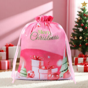Satin Christmas Gift Bag - 2; 20*25cm
