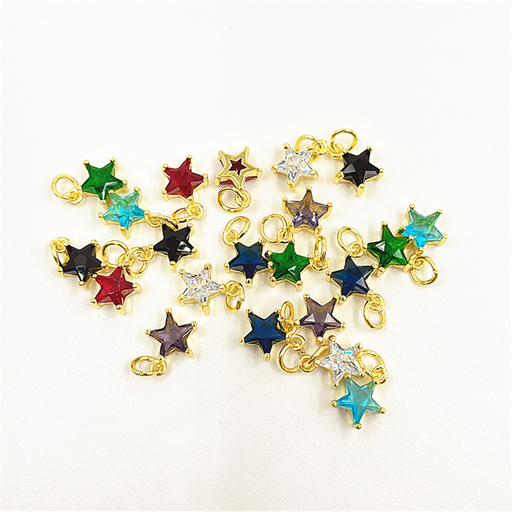 Wholesale five-inted star pendant jewelry