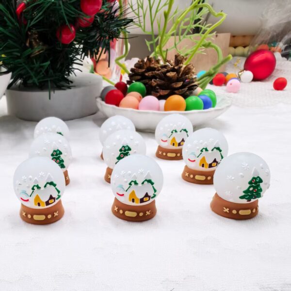 Wholesale 3D Christmas Cartoon Focus Beads DIY Silicone Beads
