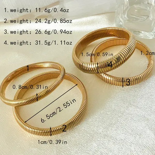 Wholesale PVD Coated 14K Gold Real Gold Plated Heart Shape Ginkgo Leaf 304 Stainless Steel Simple Style Classic Style Waterproof Non Tarnish Rings Bracelets