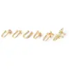 Nose Rings & Studs Fashion Butterfly Copper Plating Nose Pin