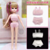 Wholesale Doll dress-up clothes underwear pajamas 30cm Super Model 6 points suitable for lace cloth baby clothes