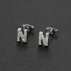 Silver / Letter N