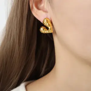 A Pair of Gold Earrings