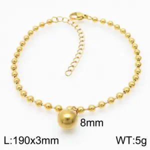 9mm Gold Bracelet KB167256-Z