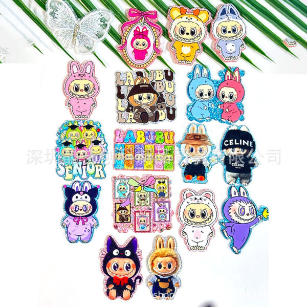 Wholesale 10pcs/pack Acrylic DIY Accessories & Jewelry Cartoon Series