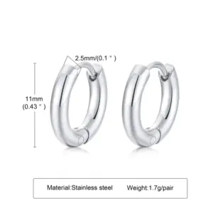 Silver / 2.5mm*11mm