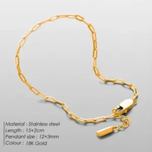 18K Gold-15+2cm