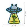 oly-a4fc238be4bc739cdc1c2e4123782bda Wholesale Cute cartoon duck embroidered fabric patch available now